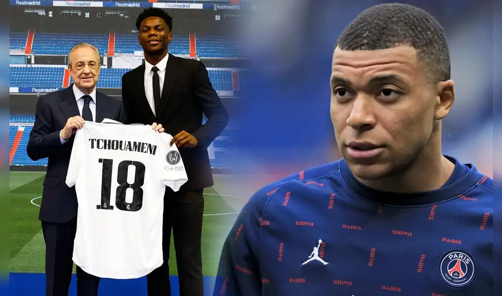 Aurélien Tchouaméni se convirtió en el quinto fichaje más caro en la historia del Real Madrid. Foto: Twitter Real Madrid/EFE Aurélien Tchouaméni se convirtió en el quinto fichaje más caro en la historia del Real Madrid. Foto: Twitter Real Madrid/EFE