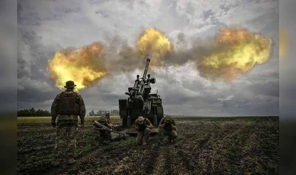 El Ministerio de Defensa ruso detalló que, "como resultado de estos disparos, 32 militares ucranianos resultaron fatalmente heridos y muertos". Foto: AFP El Ministerio de Defensa ruso detalló que, "como resultado de estos disparos, 32 militares ucranianos resultaron fatalmente heridos y muertos". Foto: AFP