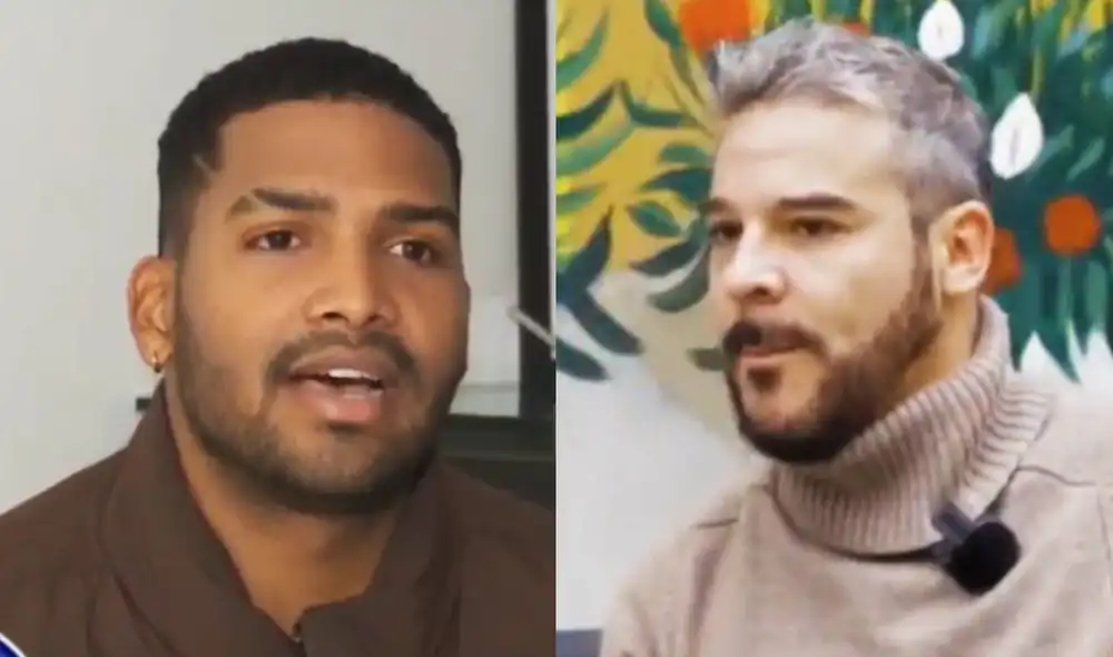 Alejandro Pino 'Chocolatito' envía contundente mensaje a su exsaliente Adolfo Aguilar. Foto: composición/ captura de ATV/ captura de YouTube