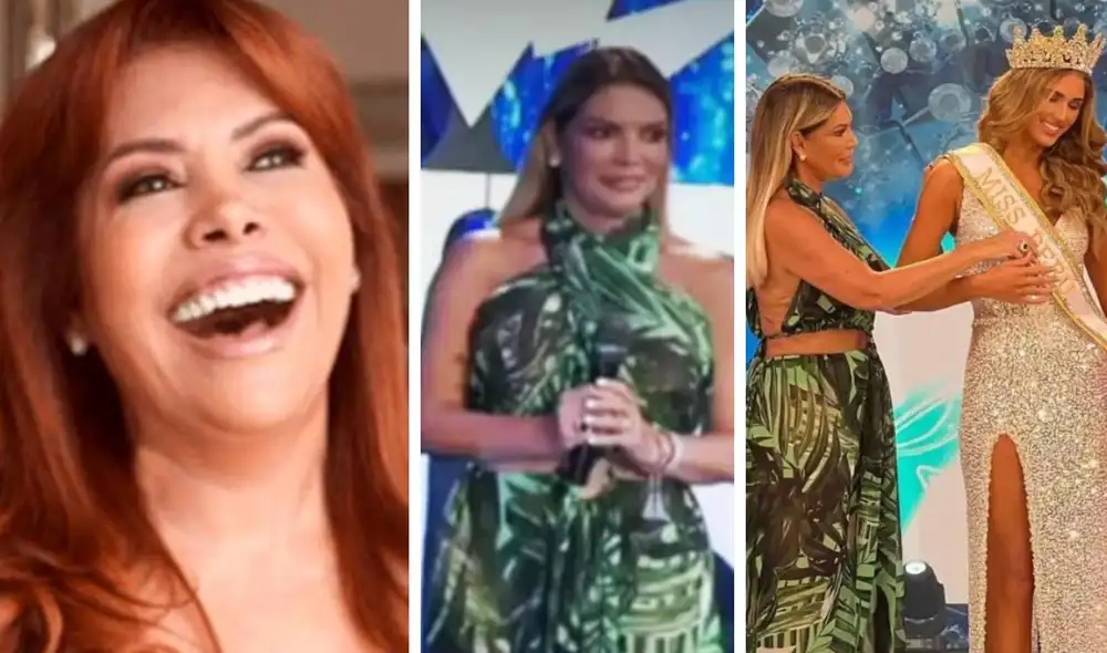 Magaly Medina comentó la final del Miss Perú 2022. Foto: Instagram / captura América TV Magaly Medina comentó la final del Miss Perú 2022. Foto: Instagram / captura América TV