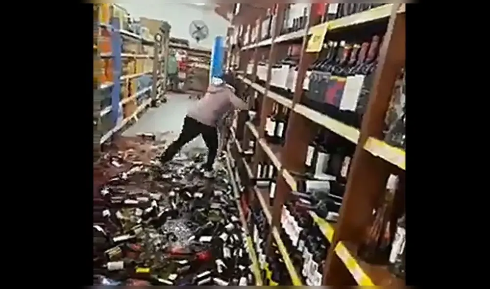 La mujer señaló que fue maltratada dentro del establecimiento. Foto: Captura/La Nación La mujer señaló que fue maltratada dentro del establecimiento. Foto: Captura/La Nación