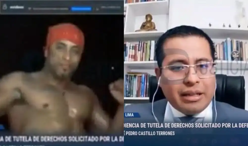 Incidente ocurrió casi al término de la audencia presentada por la defensa de Pedro Castillo. Incidente ocurrió casi al término de la audencia presentada por la defensa de Pedro Castillo.