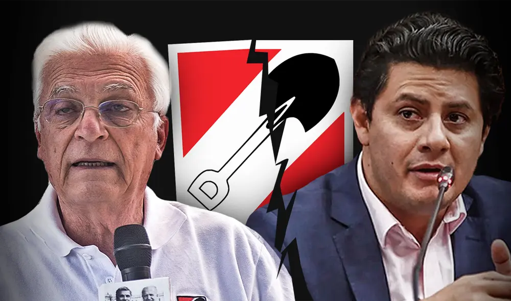 Edmundo del Águila y Julio Chávez están enfrentados por la Secretaría General de Acción Popular. Foto: composición de Fabrizio Oviedo/ La República Edmundo del Águila y Julio Chávez están enfrentados por la Secretaría General de Acción Popular. Foto: composición de Fabrizio Oviedo/ La República