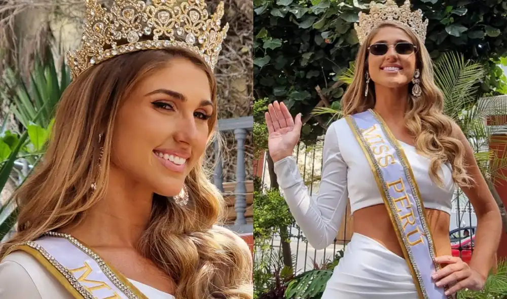 Alessia Rovegno emitió una insólita respuesta en la final del Miss Perú 2022. Foto: composición Gianella Aguirre / URPI-LR Alessia Rovegno emitió una insólita respuesta en la final del Miss Perú 2022. Foto: composición Gianella Aguirre / URPI-LR