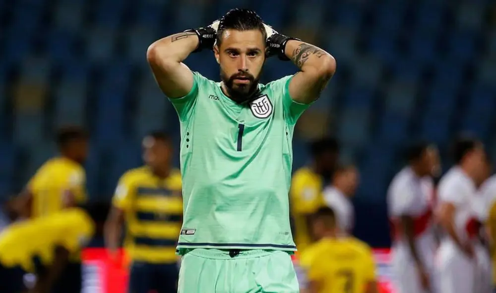 El segundo portero de Ecuador ya había mostrado su posición sobre el caso de Castillo. Foto: EFE