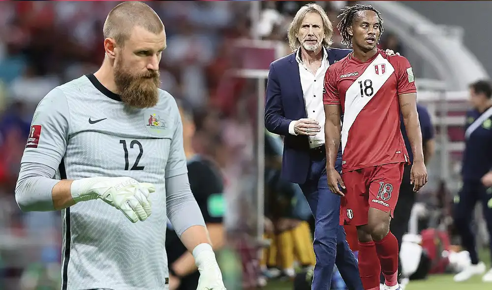 André Carrillo fue cambiado en el segundo tiempo del Perú vs. Australia y no pateó los penales. Foto: composición/ AFP/ difusión