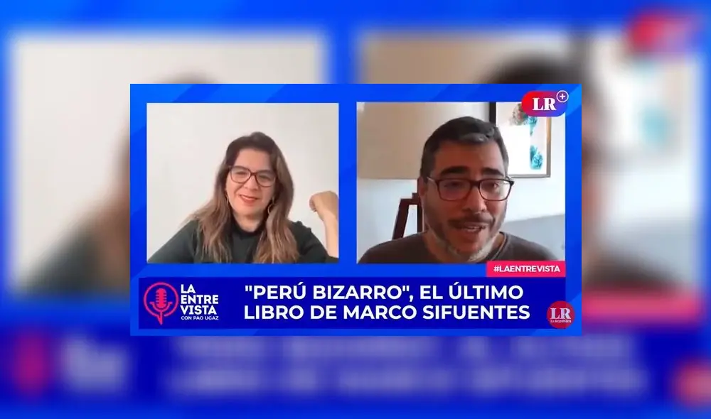 Marco Sifuentes en "La entrevista". Foto: captura de LR+