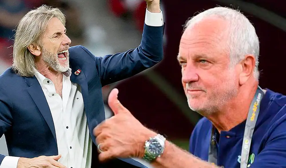 El técnico australiano llevó a su país a su sexta Copa del Mundo. Foto: composición/ AFP