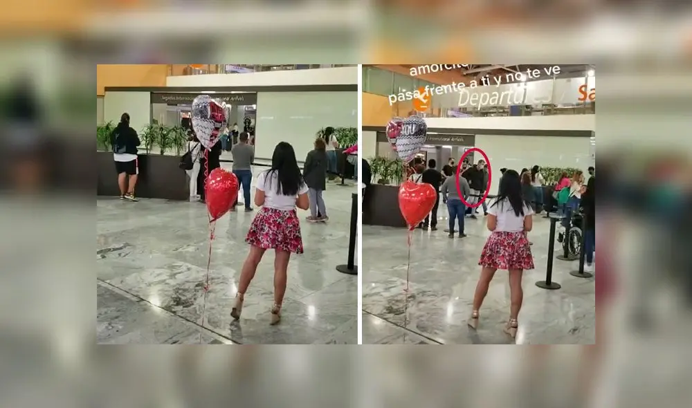 La grabación sumó alrededor de 20 millones de reproducciones en la red social. Foto: captura de TikTok La grabación sumó alrededor de 20 millones de reproducciones en la red social. Foto: captura de TikTok