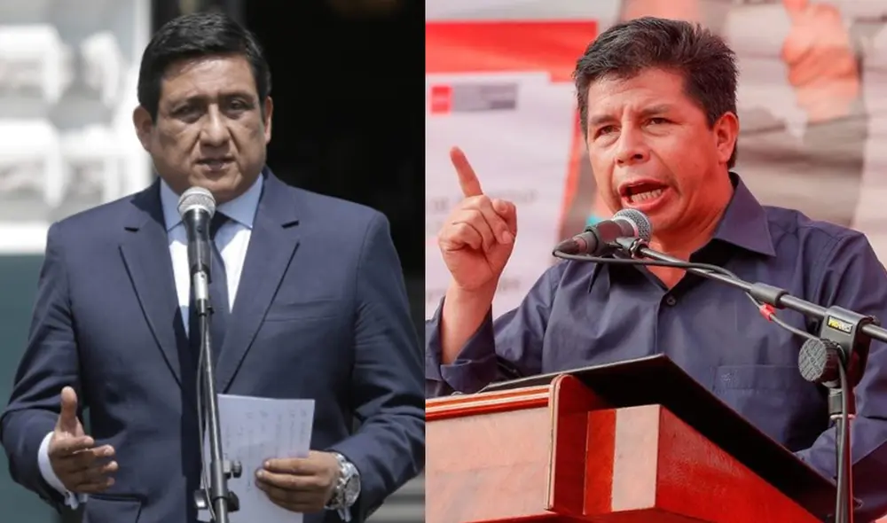 Pedro Castillo fue incluido como investigado en la Comisión de Fiscalización del Congreso, anunció Héctor Ventura. Foto: composición/La República