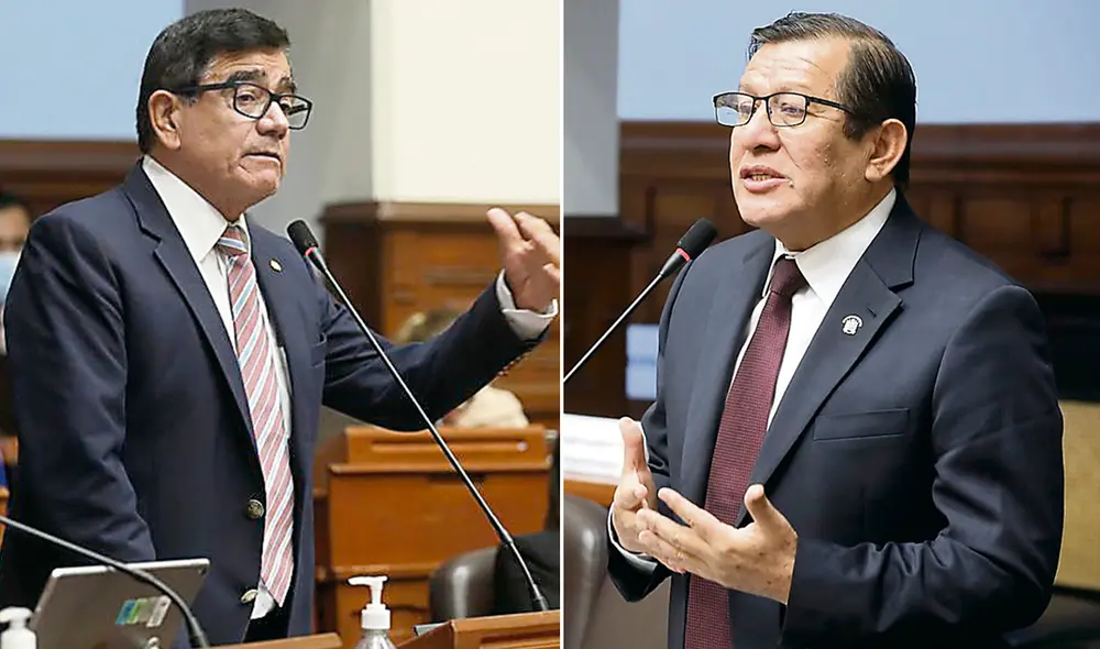 Avanza País. José Williams Zapata, la carta que propuso Alejandro Cavero. APP. Eduardo Salhuana, el legislador con mayor posibilidad. Foto: composición/ difusión