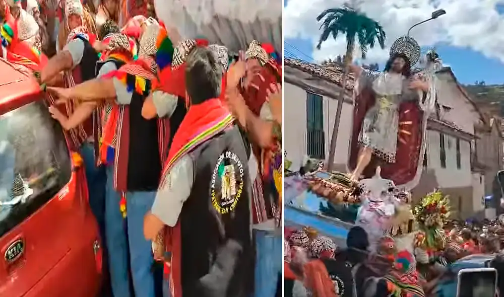 Imagen se inclinó varias veces. Foto: Richi Quispe/ Facebook