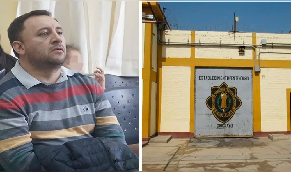 José Pérez del Campos permanece encarcelado en el penal de Chiclayo. Foto: La República