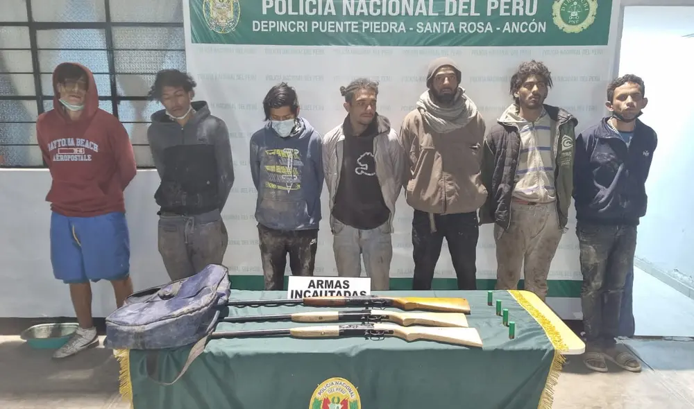 Sujetos ya están en manos de las autoridades. Foto: URPI Sujetos ya están en manos de las autoridades. Foto: URPI