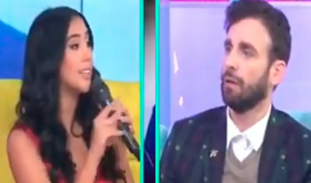 Melissa Paredes decidió aclarar por qué abandonó la casa que compartía con el 'Gato' Cuba. Foto: captura Willax TV.