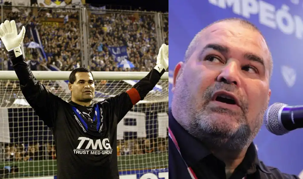 Chilavert se ha convertido en un personaje trascendente no solo en el fútbol, sino también en la política. FOTO: Composición LR.