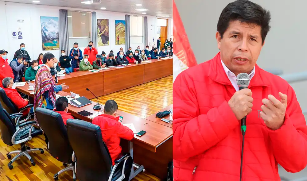 Participación. Gobernador de Cusco y organizaciones increparon demoras al ministro de Educación, en Cusco. Foto: La República/ Presidencia Participación. Gobernador de Cusco y organizaciones increparon demoras al ministro de Educación, en Cusco. Foto: La República/ Presidencia