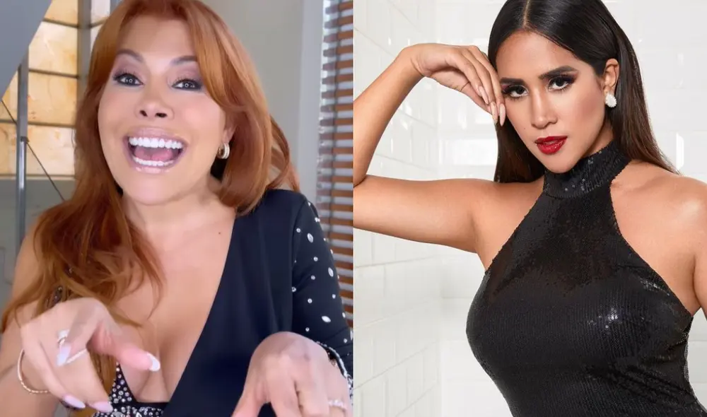 Magaly Medina desmiente a Melissa Paredes. Foto: composición LR/ captura de Instagram Magaly Medina desmiente a Melissa Paredes. Foto: composición LR/ captura de Instagram