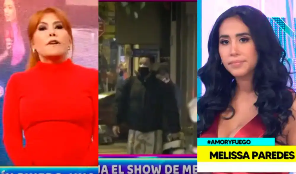 Magaly Medina estuvo atenta a cada declaración de Melissa Paredes en "Amor y fuego" y no dudó en desmentirla durante su programa. Foto: captura de ATV Magaly Medina estuvo atenta a cada declaración de Melissa Paredes en "Amor y fuego" y no dudó en desmentirla durante su programa. Foto: captura de ATV