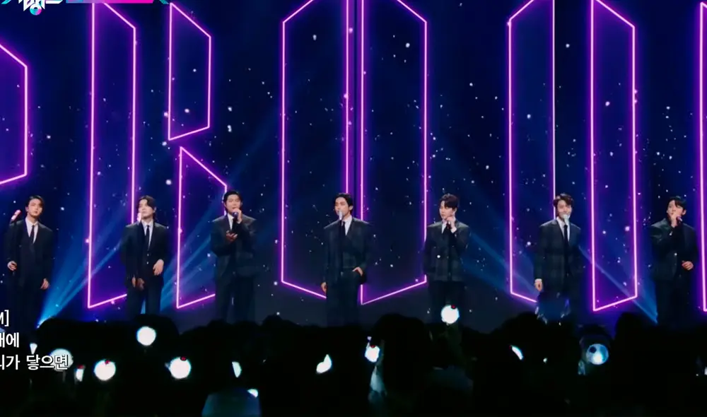BTS en Music Bank: la boyband obtuvo su tercer win con "Yet to come". Foto: captura KBS