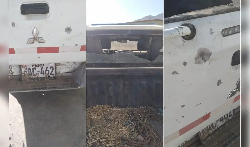 Patrullero edil recibió 12 impactos de bala. Foto: Joshe On Line