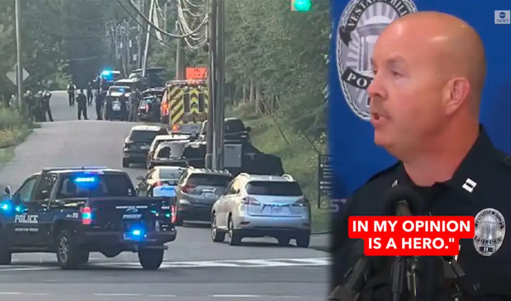 El sospechoso, de 71 años, era un miembro ocasional de la iglesia. Foto: Twitter/ ABC News