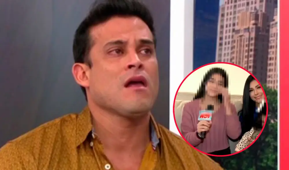 Hija de Christian Domínguez hace llorar al cantante con emotivo tema por el Día del padre. Foto: captura/América TV