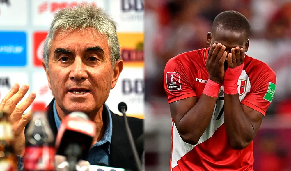 Juan Carlos Oblitas concedió una rueda de prensa para hablar sobre el presente y futuro de la selección peruana. Foto: composición de La República/ AFP/ EFE. Juan Carlos Oblitas concedió una rueda de prensa para hablar sobre el presente y futuro de la selección peruana. Foto: composición de La República/ AFP/ EFE.