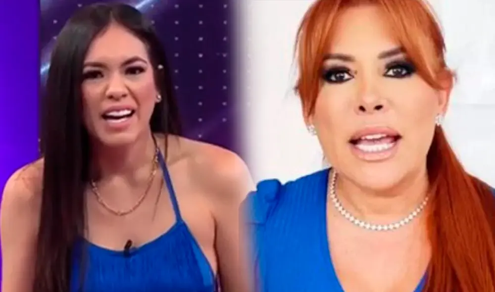 Jazmín Pinedo recordó las vez que Alfredo Zambrano, esposo de Magaly Medina, fue vinculado afectivamente con Giuliana Rengifo. Foto: composición/captura de América TV/Instagram Jazmín Pinedo recordó las vez que Alfredo Zambrano, esposo de Magaly Medina, fue vinculado afectivamente con Giuliana Rengifo. Foto: composición/captura de América TV/Instagram