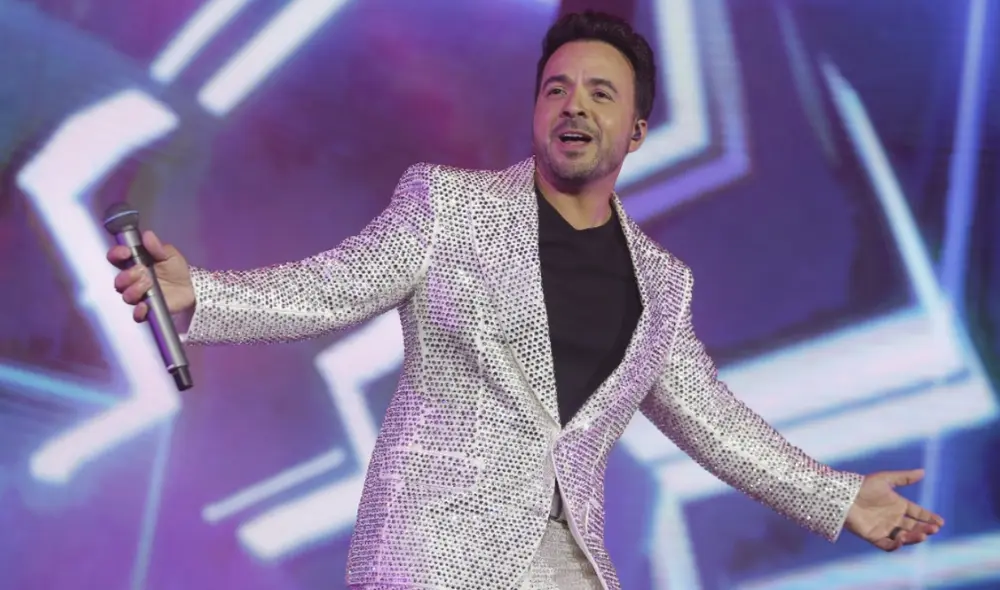 Luis Fonsi cerró su presentación en Lima con los temas "Aquí estoy yo" y "Échame la culpa" Foto: Antonio Melgarejo - LR