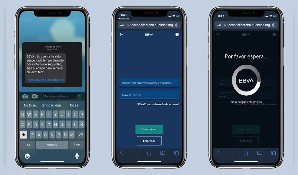 El smishing y spoofing son las dos técnicas más usadas por los ciberdelincuentes para robar tu información personal. Foto: Xataka Basics