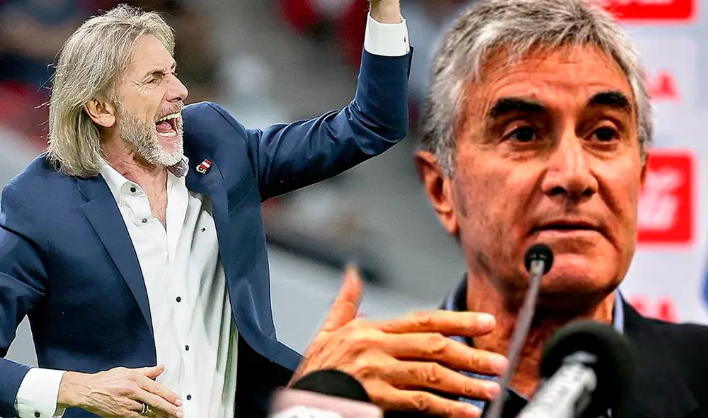 El contrato del estratega argentino finalizó después del partido ante Australia. Foto: composición AFP/GLR El contrato del estratega argentino finalizó después del partido ante Australia. Foto: composición AFP/GLR