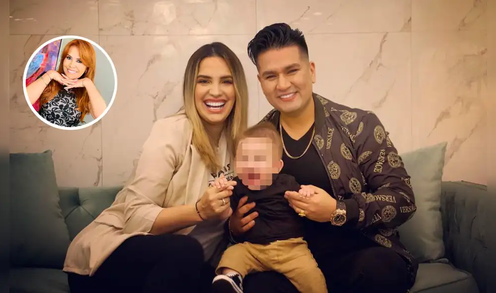 Cassandra Sánchez de Lamadrid celebra los 7 meses de su hijo. Foto: composición/Instagram