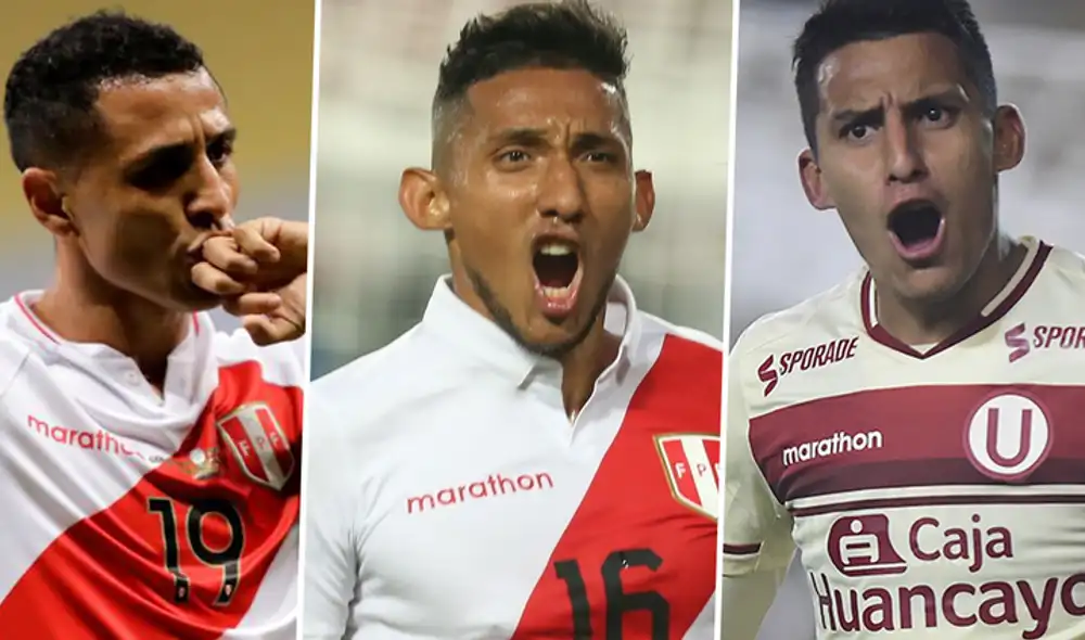Yoshimar Yotún, Christopher Gonzáles y Alex Valeria lideran la tabla con las mejores cifras. Foto: composición LR