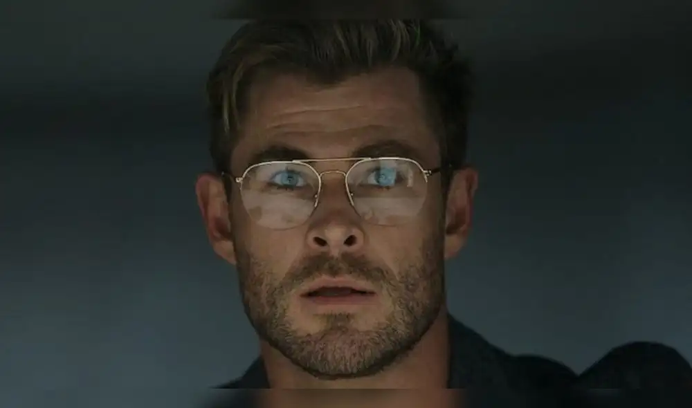 Chris Hemsworth es también el productor de "La cabeza de la araña". Foto: Netflix Chris Hemsworth es también el productor de "La cabeza de la araña". Foto: Netflix