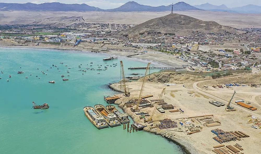 Hub en Huaral. La inversión del proyecto a cargo de Cosco Shipping superará, en su concepción final, los US$ 3.600 millones. Foto: difusión