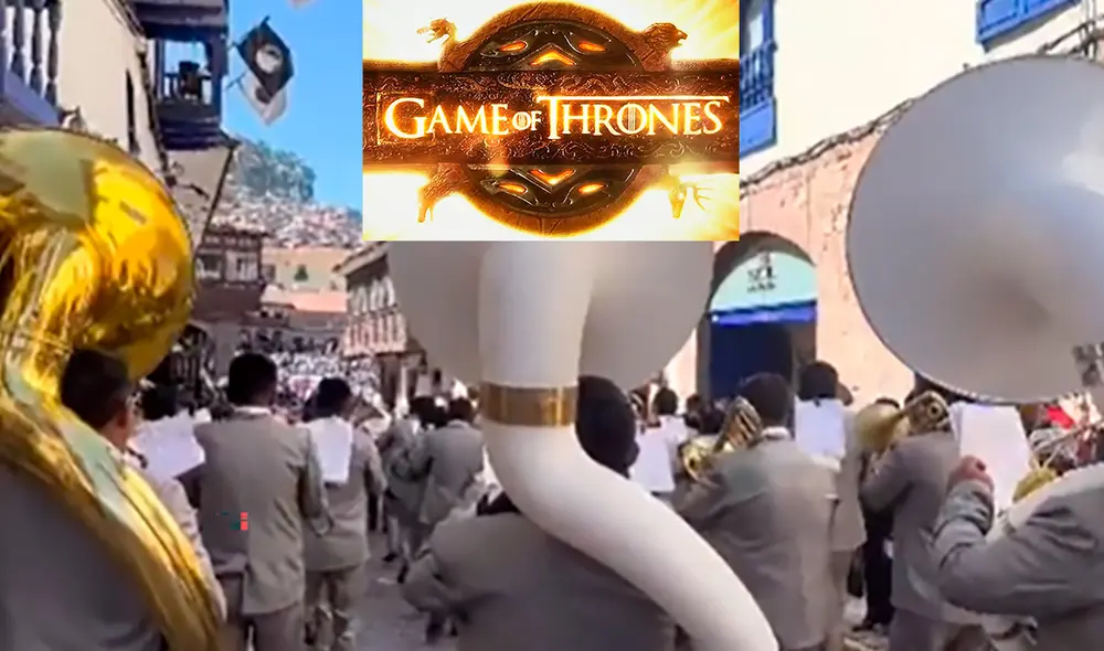 La agrupación musical sorprendió a cientos de feligreses que asistieron a la celebración religiosa en Cusco. Foto: captura de TikTok