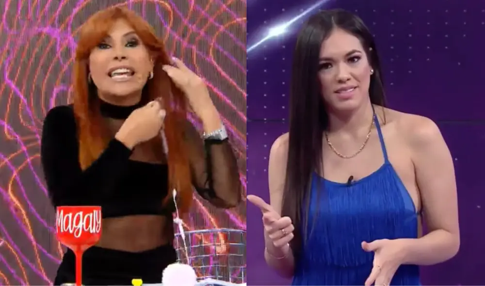 "Desde que me inicié en TV, mi productor está acá en piso mirándome frente a frente”, dijo Magaly Medina. Foto: Magaly TV/captura, Más espectáculos/captura