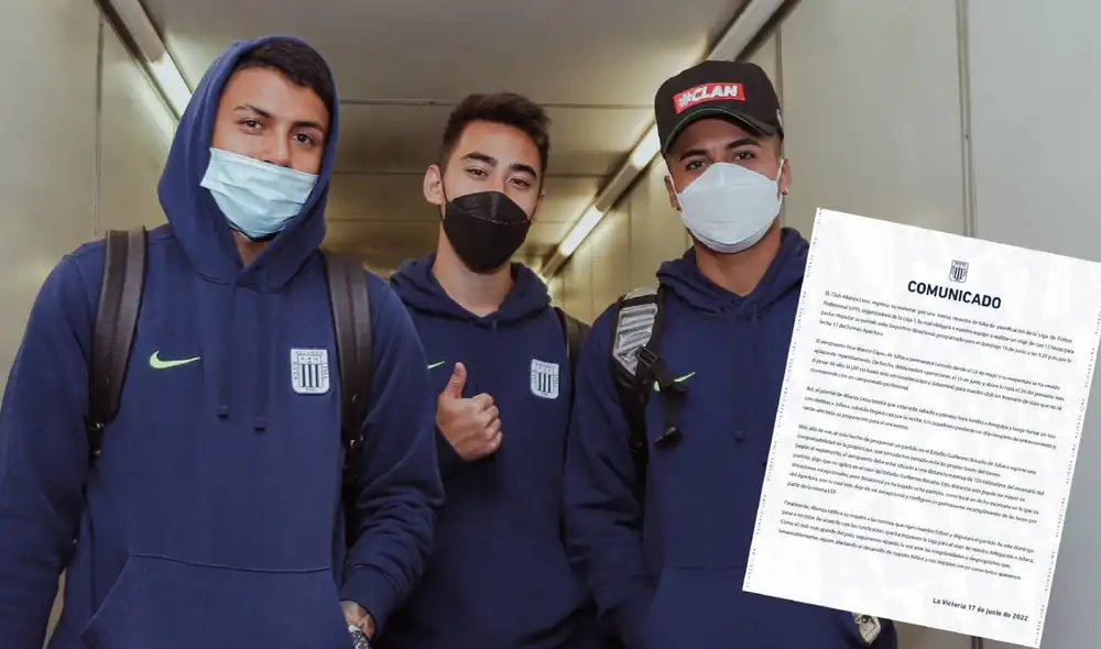 Los blanquiazules partieron temprano hacia Arequipa. Foto: Twitter/Club Alianza Lima Los blanquiazules partieron temprano hacia Arequipa. Foto: Twitter/Club Alianza Lima