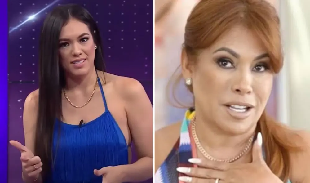 Jazmín Pinedo defendió su entrevista a Jefferson Farfán tras comentarios de Magaly Medina. Foto: captura América TV / Instagram