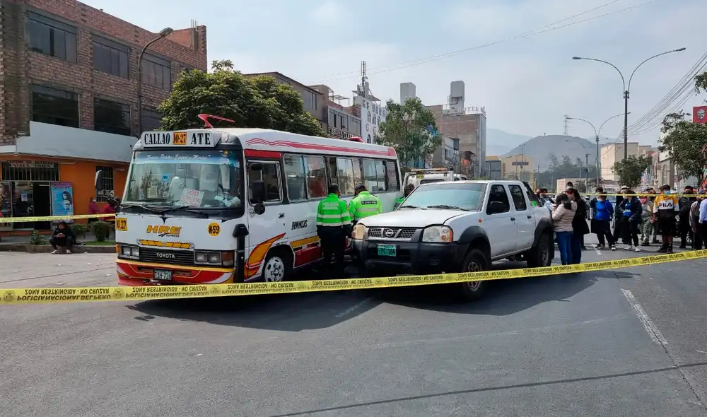 Accidente se registró a plena luz del día. Foto: URPI