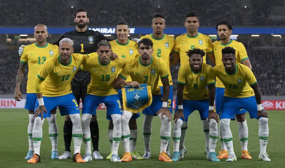 Brasil buscará su sexto título mundial en Qatar 2022. Foto: Twitter CBF Futebol.