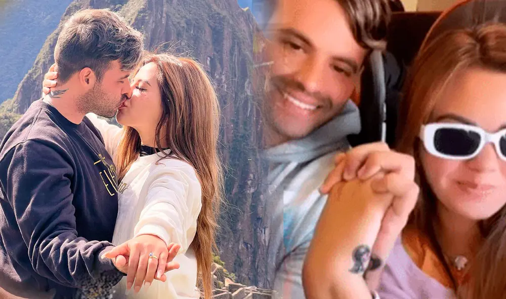 Estrella Torres se hizo tatuaje con su novio Kevin Salas. Foto: captura/Instagram