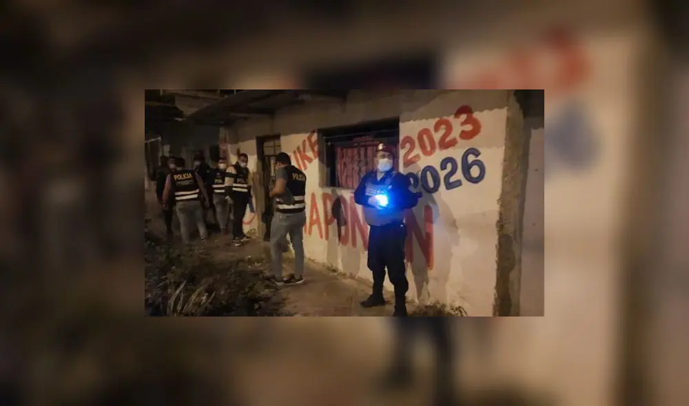 Los agentes fueron capturados durante un megaoperativo. Foto: PNP Los agentes fueron capturados durante un megaoperativo. Foto: PNP