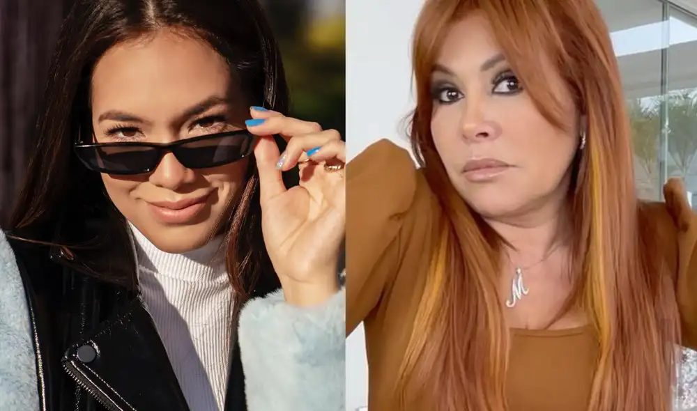 Jazmín Pinedo promete desmentir a Magaly Medina. Foto: composición LR/ Instagram