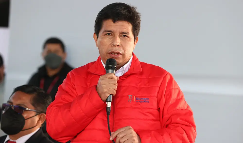 El presidente Pedro Castillo lideró este sábado el XVI Consejo de Ministros Descentralizados en Tacna. Foto: Presidencia