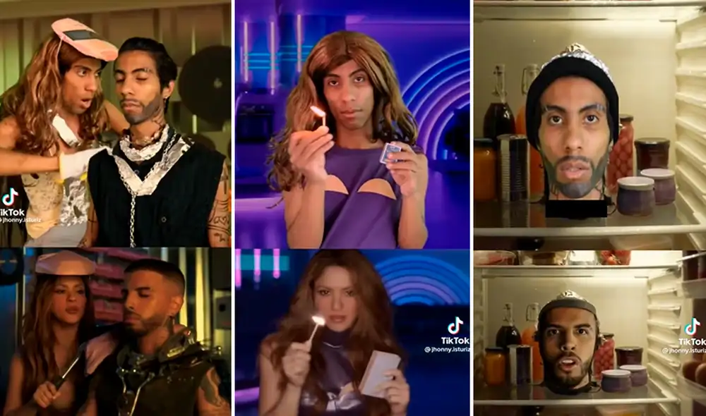 El joven no escatimó en ningún detalle, ya que hasta utilizó trajes muy parecidos a los de la artista. Foto: captura de TikTok El joven no escatimó en ningún detalle, ya que hasta utilizó trajes muy parecidos a los de la artista. Foto: captura de TikTok