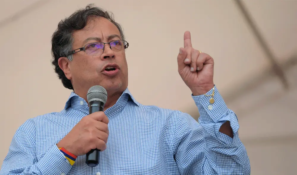 "Se trata de un cambio cierto y real hacia una Colombia donde triunfe la vida”, destacó Gustavo Petro. Foto: AFP "Se trata de un cambio cierto y real hacia una Colombia donde triunfe la vida”, destacó Gustavo Petro. Foto: AFP