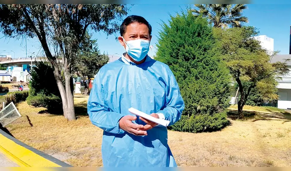 Coraje. Richard Hernández estuvo a cargo de hospital. Coraje. Richard Hernández estuvo a cargo de hospital.