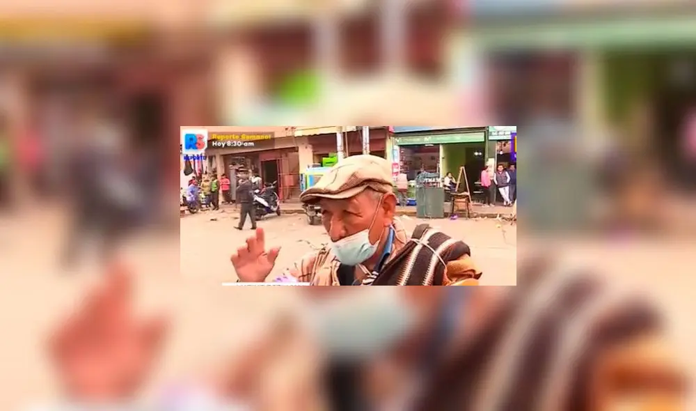 Anciano espera que algún día sus hijos cambien de parecer. Foto: captura de Latina